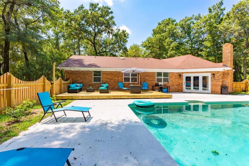 Golden Isles Lrge Home- Huge Pool, Hot Tub, Game Rm Brunswick Buitenkant foto